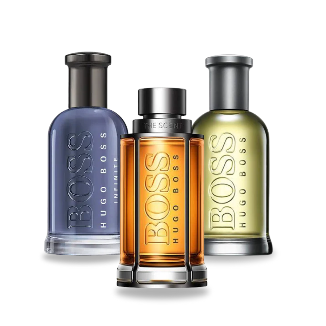 3 Parfum Kombination – Boss Bottled Infinite, Boss The Scent und Boss Bottled