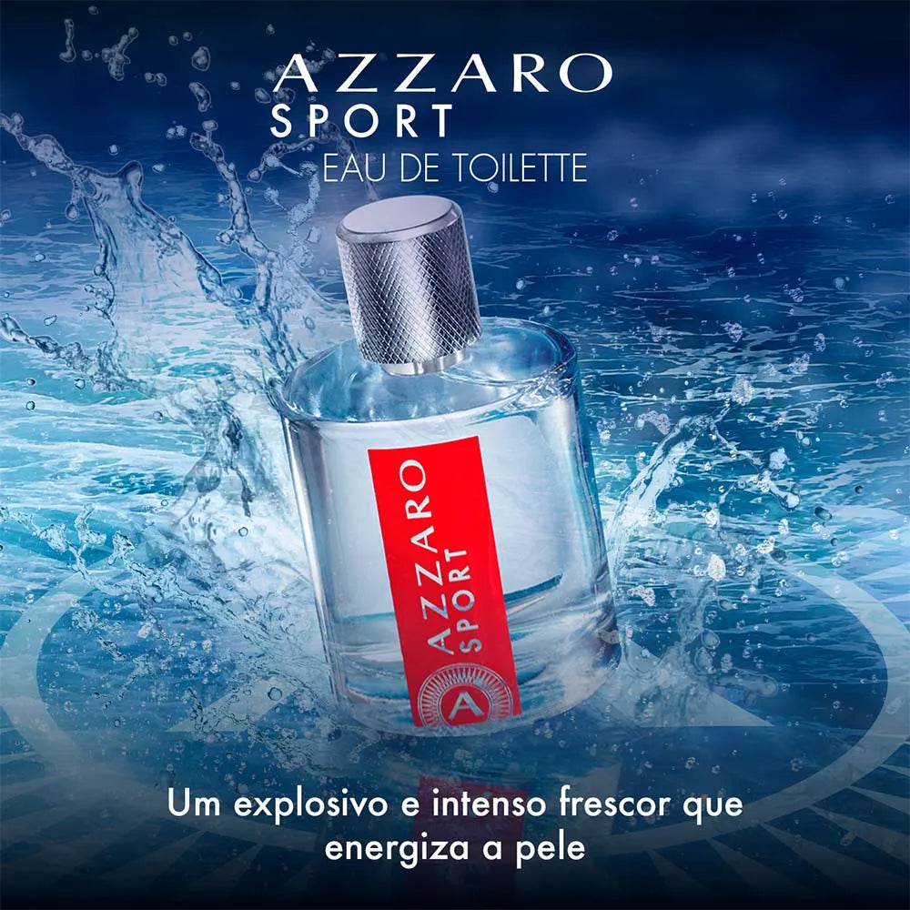 Sport Azzaro – Herenparfum – Eau de Toilette